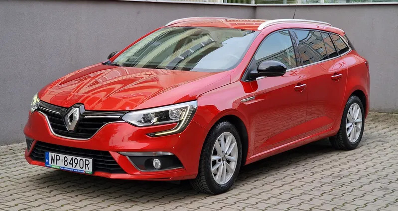 renault megane Renault Megane cena 43500 przebieg: 99000, rok produkcji 2017 z Płock